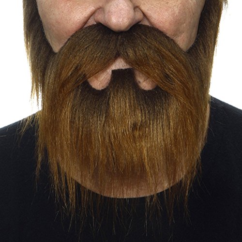 Preisvergleich Produktbild Brauner Nomaden Schnurrbart mit Bart