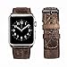Produktbild QHJ Für Apple Watch Serie 4 Armband 4 40mm,Ersatz Leder Armband Band Armband (Braun)