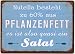 Produktbild Schild Magnet - Nutella besteht zu 60 % aus Pflanzenfett, es ist also quasi ein Salat ! - Blechschild Vintage 7 x 5 cm