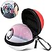 Produktbild Haobuy Tragetasche und Hülle für Poke Ball Plus[2 Stück], Tragetasche und Soft Silikon Schutzhülle für Pokémon - Let's Go Pikachu Eevee Spiel, Schutzhüllen für Nintendo Switch