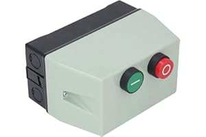 RASTKY Powerful Magnetic Electric Motor Starter IP55 for Single Phase 3 Phase 400V Motors, Motor Switch for Air Compressors, Water Applications