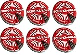 Originale Energieschokolade 6 x 100 g Scho-Ka-Kola Zartbitter, Energieschokolade, koffeinhaltig