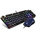Produktbild motospeed inflictor CK666 Switches Tastatur Hintergrundbeleuchtung Mechanische und Set Maus, schwarz