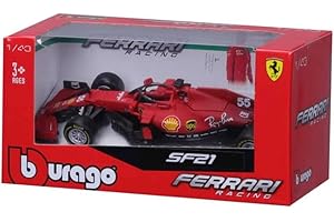 Bburago B18-36829S Ferrari SF21 SAINZ 1:43 F1 2021