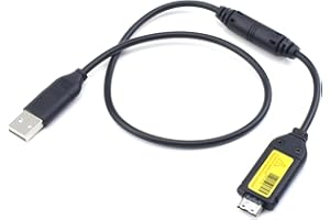 ZOSVOSES USB-Kamerakabel kompatibel mit Samsung Digitalkamera PL20, PL50, PL100, PL120, PL150, PL170, PL200, PL210, WB210, ST65, ST90, L100, Ersatz für SUC-3 SUC-5 SUC-7 Daten- & Ladekabel