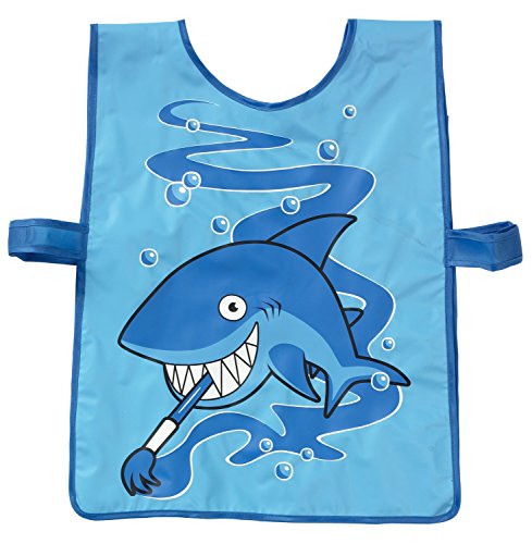 Bugzz Niños Delantales/Tabardos para Arte y manualidades y de cocina - Shark