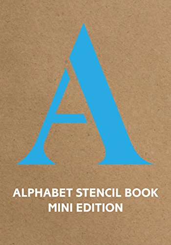 Preisvergleich Produktbild Alphabet Stencil Book Mini Edition (Stencil Books)