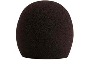 Shure A58Ws - Blk Pare - Brise en Mousse pour Microphones Shure Ball Noir