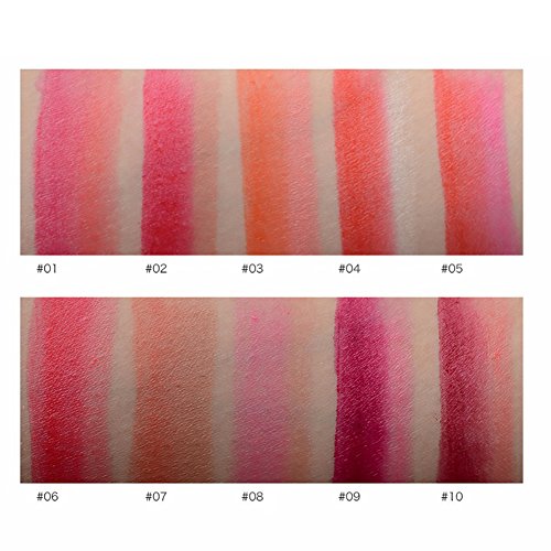 Moresave Doppelt Gradient Farbe Matt wasserdicht Lippenstift Langlebig Lipgloss - 3