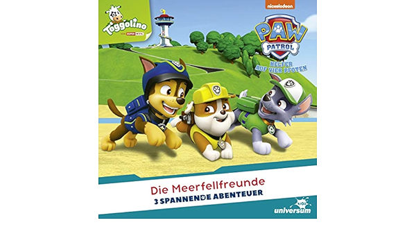 paw patrol meerfellfreunde