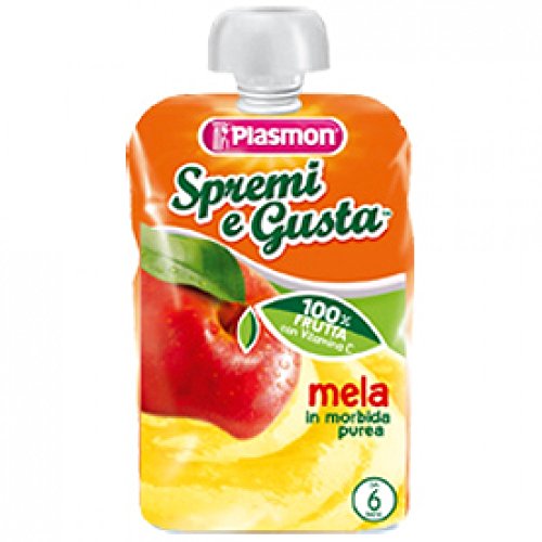 Plasmon Spremi E Gusta Mela E Fragola 100ML