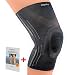 Produktbild REAV Recovery Kniebandage für mehr Stabilität im Alltag und Sport - Damen und Männer – Atmungsaktive Kniestütze Kompression - Meniskus Patella Arthrose Bänderriss - Schmerzlinderung & Genesung