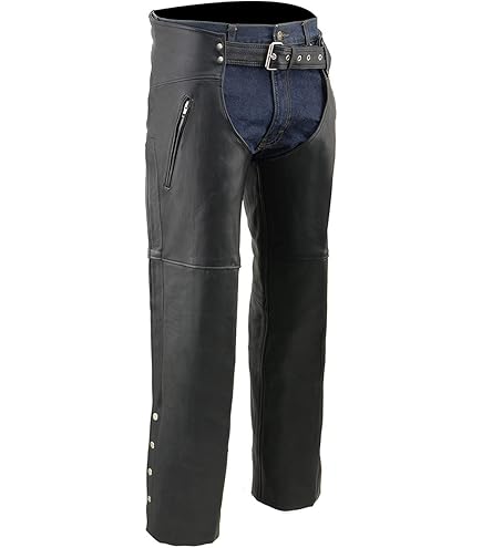 Chaps Fransenhose Reiter Cowboy Western Lederchaps Lederhose | German