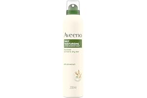 Aveeno Daily Moisturising Spray Dopo-Doccia, Crema corpo idratante in spray con Avena, Crema corpo spray per pelli secche e sensibili, Spray corpo senza profumo, 200 ml