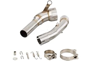 X-LAI MOTOR For KTM Duke 125 2021, Duke 250 2021, Duke 390 2021 Motorrad Auspuff Middle Link Pipe Abgaskrümmer