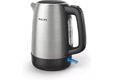 PHILIPS Electric Kettle 1.7 Litre - Stainless Steel - 50/60Hz - HD9350/92
