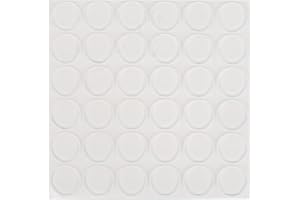 ‎GGISUI GGISUI 36pcs Elastikpuffer Trasparente Gummipuffer Selbstklebend Cilindrico Gummipuffer Utilizzato per Ridurre il Rumore Quando i Mobili Sono Chiusi e Evitare Danni ai Mobili Dovuti all'Impatto