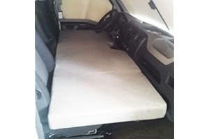 K´FOAM STORE Matelas pliant lit avant Camper pour Movano, Master, NV400 Gris (+2011)