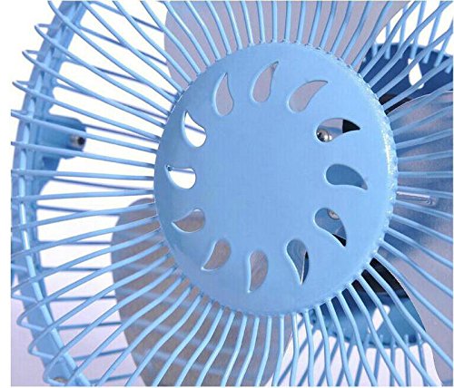 Haodou USB Ventilator Klein Tischventilator leise Lüfter für Sommer Büro Zuhause Gelb - 3