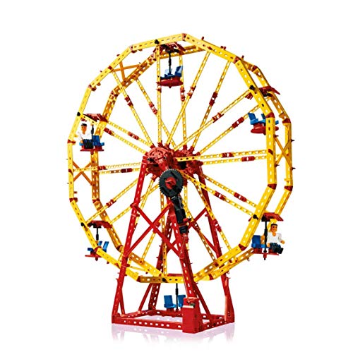 Fischertechnik Super Fun Park- Diviértete Construyendo tu propio Parque de Atracciones con este Juguete Educativo.