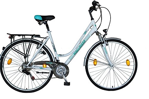 WBT121 Fahrrad 21 Gang Shimano Kettenschaltung Federgabel Korb Werkzeug - 4