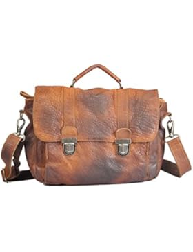 Vilenca Holland 40701 Unisex schultertasche, businesstasche, ledertasche, Umhängetasche, laptoptasche,office-tasche...