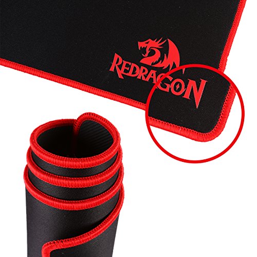 Redragon ® P003 Suzaku XXXL Großes Computer Gaming Mauspad, Wasserdicht mit Anti-Rutsch- Gummiunterlage, Spezielle behandeltes Material – 800x300x3mm - 3