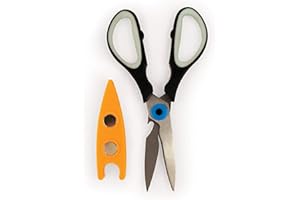 Kikkerland KKSC16 Ciseau Multifonctions Magnétique Forme de Toucan