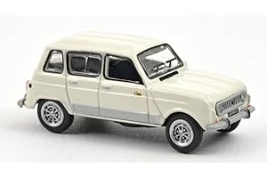 Norev- Renault 4 Clan 1987 Blanc Panda 1/87 Miniature, 510088