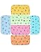 Babeezworld Soft Cotton Baby Napkins- Multicolor, Pack Of 6 Pcs (Size -11X11 Inch, 28Cmx28Cm) RS.199.00