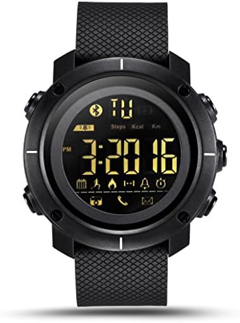 Man Watch,LEMFO LF19 Smart Watch Waterproof Men Women Wearable Devices Smartwatch Sports Pedometer Alarm Reminder for IOS Android Phone By Diadia