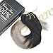 Sunny 120g/7pcs Dip Dyed Hair Extensions Clip Natural Black to Grey Remy Straight Human Hair Clip in Extensions 20inch