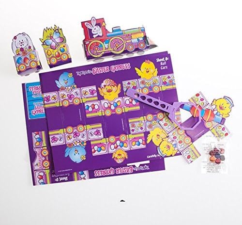 Easter Egg Coloring Kit With Egg Train