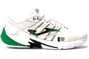Joma Sport Open 22 Clay 41474 Chaussures de Padel pour Adultes Blanc, Piste d'athlétisme Homme