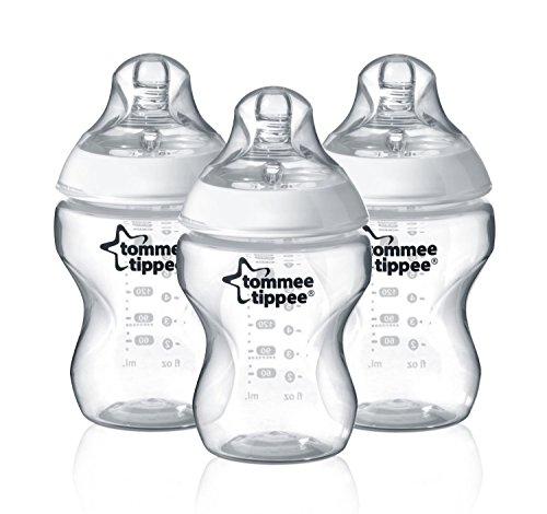 Tommee Tippee Closer to Nature Easi-vent 260 ml/9fl oz Feeding Bottles (3-Pack)