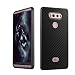 Produktbild LG V20 Hülle,LG V20 Metall Cover,WIWJ Handyhülle Metall Case Cover 2 in 1 Aluminium Rahmen Zurück Rückseite Bumper Case Metal Hülle Ultra Dünn Anti-Scratch Shockproof Hard Schutz Handy Hülle Case Schutzhülle für LG V20+1x Touch Stylus Pen-Schwarz