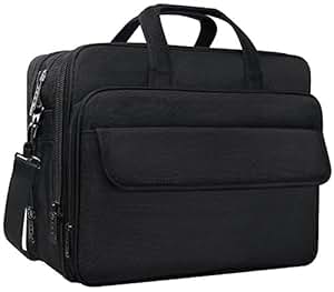 Borsa Per Laptop 17.3 Pollici KROSER - Tracolla, Espandibile, Idrorepellente Con Tasche RFID