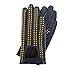 Produktbild WITTCHEN Damen Lederhandschuhe Damenhandschuhe, Marineblau/gelb, Größe:S, Naturleder, Leder, 46-6-271-GN-S