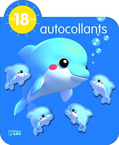 Autocollants petit soleil: Le dauphin - Dès 18 mois