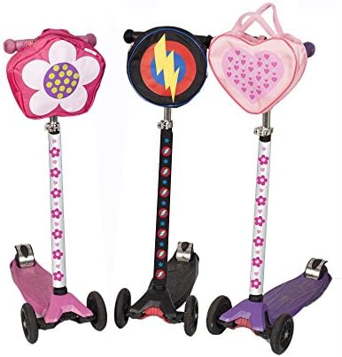 Scooter Bags by Scooterearz - for Bikes or Scooters and Matching Reflectz stickers (Super Hero Bag and Super Hero Reflectz)