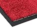 Produktbild Schmutzfangmatte TWISTER | 6 Farben | 5 Größen | 100% Polyamid | 2.600g/m² | Sauberlaufmatte | Türmatte | Fußmatte | Schmutzfangläufer | Sauberlaufteppich - Rot - 0,40m x 0,60m