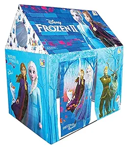 RABBITTOM Tent House for Jumbo Size Play Tent House for Kids of Age 3 to 8 Years in Handle Box Packing in Multi Color Tent House for 10 Year Old Girls & Boy.