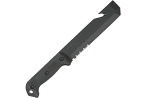 Ka-Bar Becker Tac Tool, Black GFN Handle, Black Blade, Combo Edge