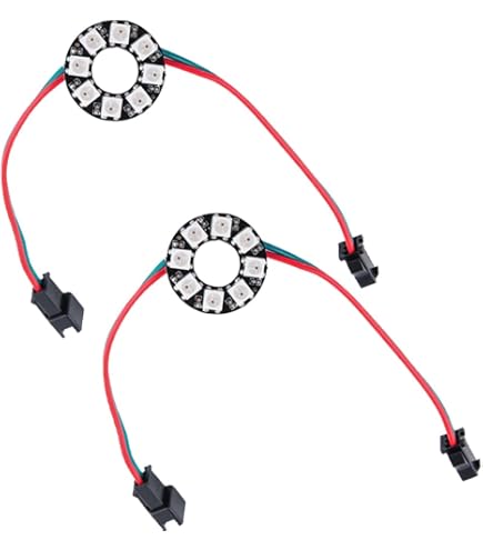 Anello con 60 LED RGB WS2812 e driver integrato