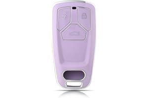 OFFCURVE Car Key Cover Car Key Case Key Fob Cover Car Key Protector 3 buttons Compatible with Audi A3 A4 A5 A6 A7 A8 Q2 Q3 Q5 Q7 S4 S5 S7 S8 SQ5 SQ7 R8 RS4 RS5 RS TT TTS TTRS B9 D5 F5