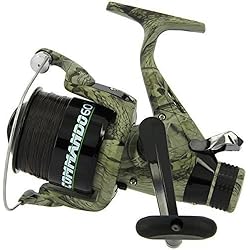 Pesca De Carpa Camuflaje Lineaeffe Commando 60 Cebo GRATIS RUNNER Carrete + Carrete de repuesto