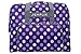 Produktbild SEMPLIX XL-Nähmaschinentasche, Polka Dots Lila/Flieder, 52x42x27 cm, Große stabile Transport & Aufbewahrungs Tasche für große Nähmaschinenmodelle