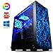 Produktbild VIBOX Invasion 10 Gaming PC Computer mit War Thunder Spiel Bundle, Windows 10 Pro OS (4,2GHz AMD FX 8-Core Prozessor, Nvidia GeForce RTX 2060 Grafikkarte, 8Go DDR3 1600MHz RAM, 2TB HDD)
