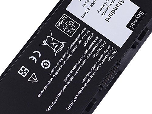 BEYOND Laptop Akku für DELL Latitude 14 7000 Series, DELL LATITUDE E7440 Series, DELL Latitude E7440 Touch Series, DELL 34GKR 451-BBFS 451-BBFT, 451-BBFV 451-BBFY G0G2M, PFXCR T19VW. [7.4V 4500mAh, 12 Monate Herstellergarantie] - 3