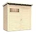 Produktbild Gartenhaus Sontra 01 inkl. Fußboden und Dachpappe, Naturbelassen - 19 mm Elementgartenhaus, Nutzfläche: 2,60 m², Pultdach